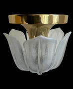 Limburg Glashütte - Plafonnier - Cristal, Laiton - vers 1965, Nieuw