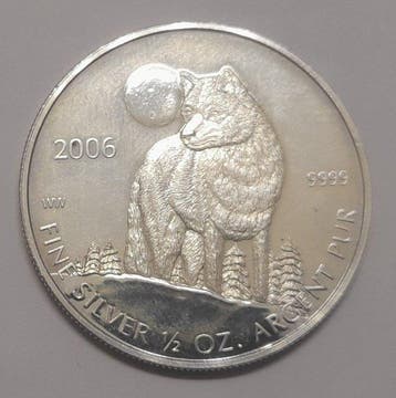 Canada. Elizabeth II. 1/2 Oz 2006 (Zonder minimumprijs), Postzegels en Munten