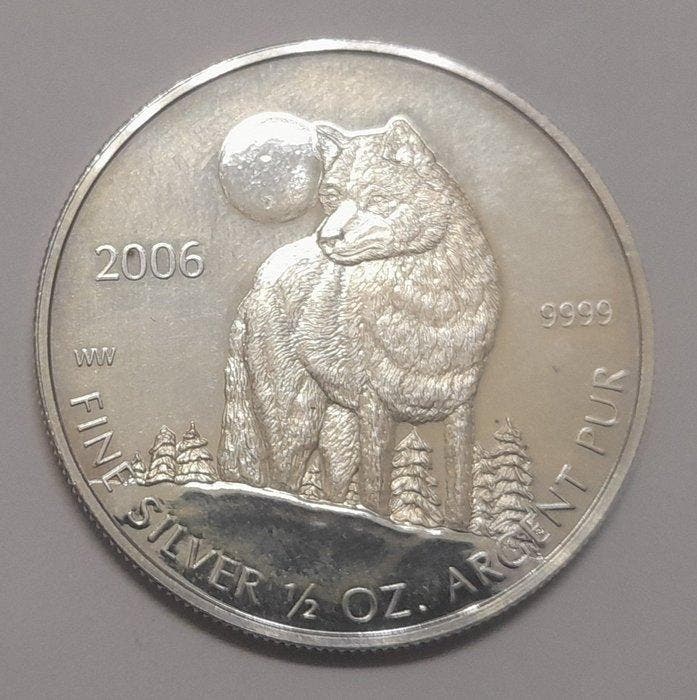 Canada. Elizabeth II. 1/2 Oz 2006 (Zonder minimumprijs), Postzegels en Munten, Munten | Europa | Niet-Euromunten