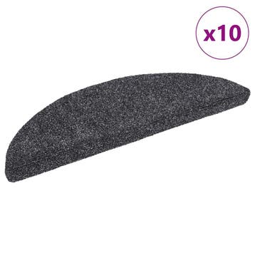 vidaXL Trapmatten Zelfklevend 10 stuks 56x17x3 cm, Verzenden, Nieuw