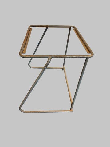 Tafel (8) - Staal - British Army table frames