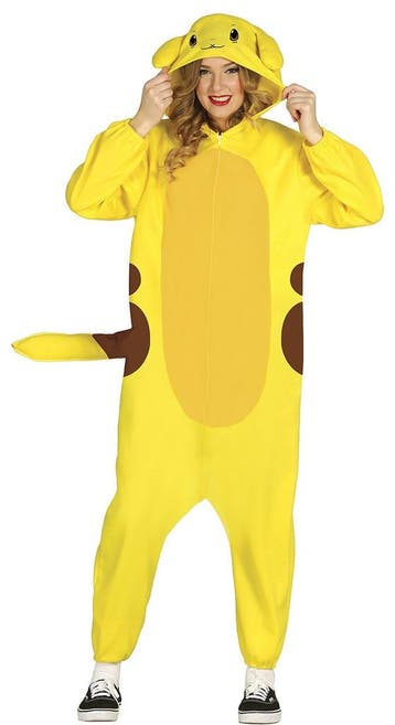 Pikachu Onesie Pokemon Dames, Verzenden, Nieuw
