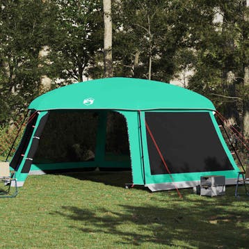 vidaXL Zwembadtent uitneembare buiten- gaaswanden 670x590 cm, Verzenden, Nieuw