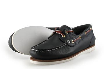 Timberland Bootschoenen in maat 38½ Blauw, Zo goed als nieuw, Timberland, Verzenden, Blauw