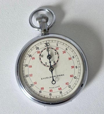 Excelsior Park - Mechanische zakstopwatch - Zwitserland -, Nieuw
