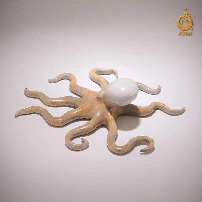Decoratief ornament - octopus, Antiek en Kunst, Kunst | Designobjecten