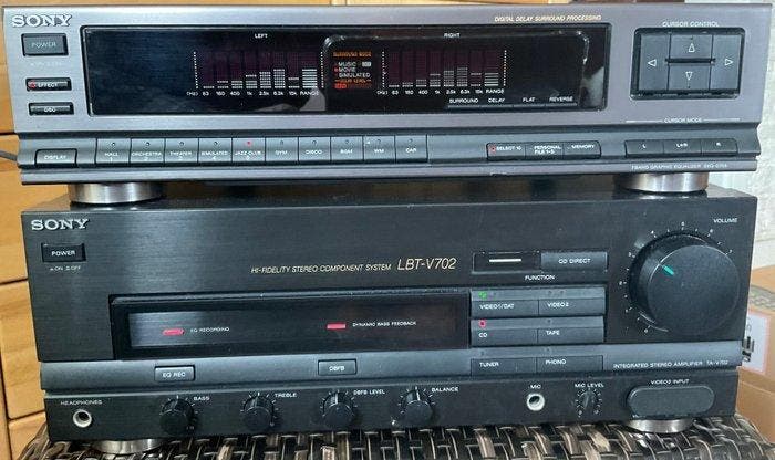 Sony - TA-V702 - SEQ-V705 Hifi-set - Diverse modellen, Audio, Tv en Foto, Radio's