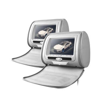 Appui-Tête Multimédia 7 Pouces Hd Usb Sd Couleur Gris, Verzenden