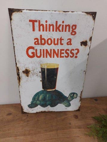 Wanddecoratie - Europa - guinness Sign