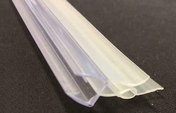 Rubber strip 6mm 76cm tbv onderzijde badwand 20.3860, Ophalen of Verzenden, Nieuw