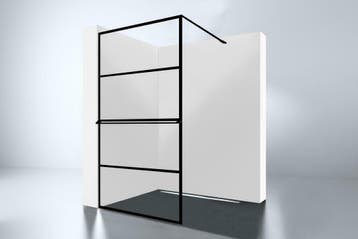 Noire 1400 screen inloopdouche Walk-In 1400x2000x10mm, Doe-het-zelf en Bouw, Ophalen of Verzenden, Nieuw
