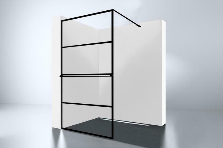 Noire 1400 screen inloopdouche Walk-In 1400x2000x10mm, Doe-het-zelf en Bouw, Sanitair, Ophalen of Verzenden