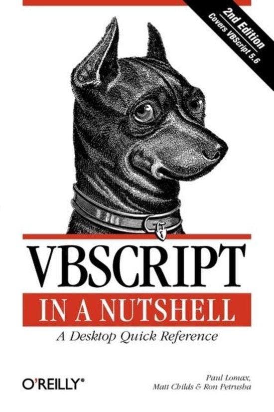 VBScript in a Nutshell 9780596004880 Paul Lomax, Livres, Langue | Anglais, Envoi