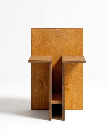 Edoardo Lietti Studio - Edoardo Lietti - Kruk - Hout - Sisto