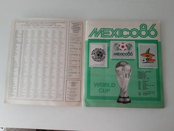 1986 Panini 1A Zustand in Folie - 1 Compleet album - Near