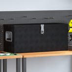 vidaXL Aluminium kist 80x30x35 cm zwart, Doe-het-zelf en Bouw, Gereedschapskisten, Verzenden, Nieuw