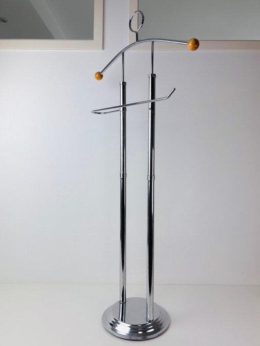 Dressboy - Design verchroomd dressboy - Chroom, Hout, Antiek en Kunst, Curiosa en Brocante