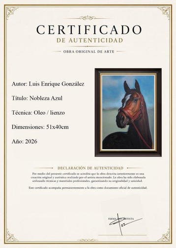 Luis Enrique González - Nobleza Azul