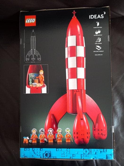 Tintin Hergé Moulinsart Lego Idas Fusée Moon Rocket (1283, Livres, BD | Comics