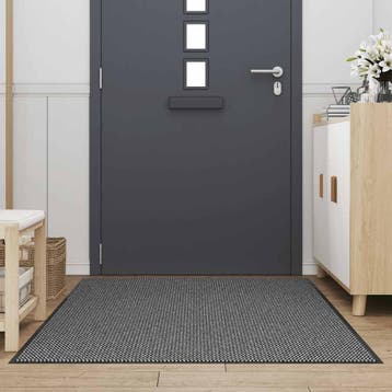 vidaXL Deurmat 115x200 cm antracietkleurig, Verzenden, Nieuw