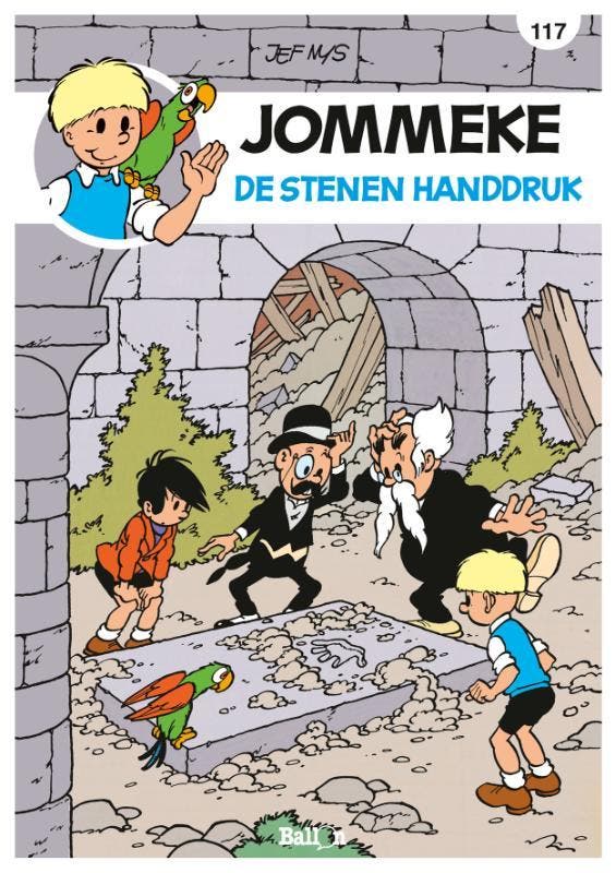 De stenen handdruk / Jommeke strip / 117 9789462103252, Livres, BD, Envoi