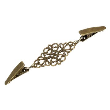 Fako Bijoux - Vestsluiting - Vestclip - Open - Ovaal -, Verzenden