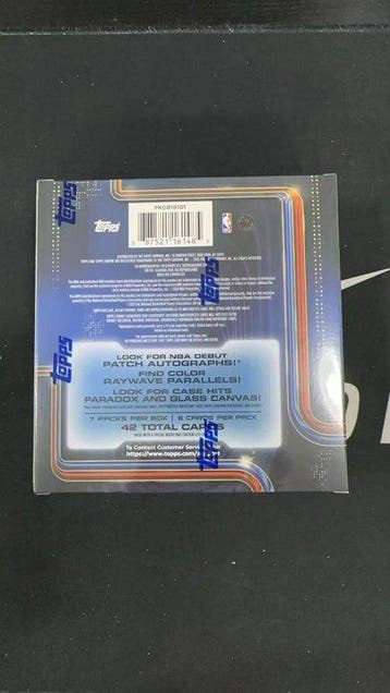 2025/26 Topps Chrome Victor Wembanyama - 1 Sealed box - Good