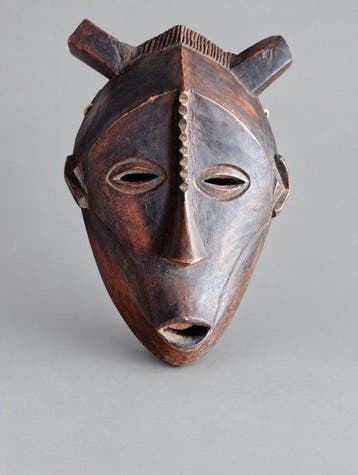 Oude Ritueel masker Lwalu (Lualu) Nkaki - Lwalu (Lualu) -