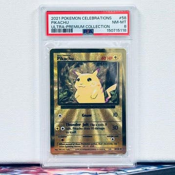 Pokémon Graded card - PIKACHU #58 - Pokémon - PSA 8, Nieuw