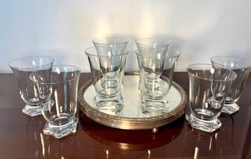 Val Saint Lambert - Service de boisson (8) - Cristal