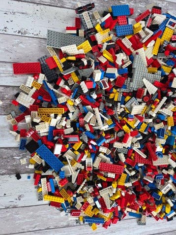 Lego Pièces - Classic - Grote partij lego van 9.5 kg Vintage