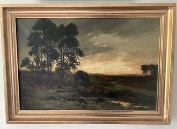 William Beattie Brown (XIX) - Scottish moore, Antiek en Kunst