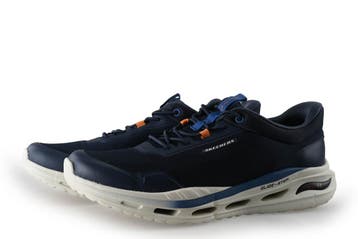Skechers Sneakers in maat 44 Blauw, Kleding | Heren, Schoenen, Zo goed als nieuw, Skechers, Sneakers, Verzenden