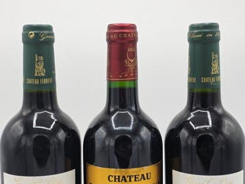 2006 Chateau Boyd-Cantenac and 2005 x2 Chateau Ferriere -