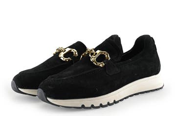 Manfield Loafers in maat 40 Zwart, Kleding | Dames, Schoenen, Verzenden, Zwart, Overige typen, Manfield