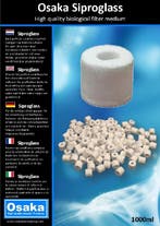 Osaka Siproglass 1000ml biologisch filtermateriaal, Ophalen of Verzenden