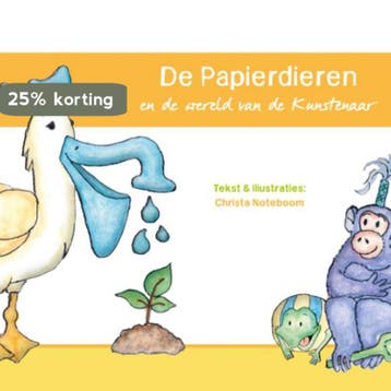 De papierdieren 9789090345475 Christa Noteboom, Verzenden, Zo goed als nieuw, Christa Noteboom