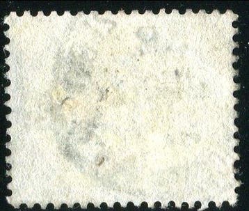Grande Bretagne 1883 - Reine Victoria, 9d vert terne,, Gestempeld