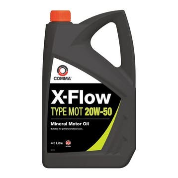 Comma X-Flow Motor olie 20W50 4.5 Liter (ONDERHOUD), Verzenden