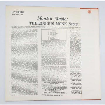 Thelonious Monk - Monks Music - Vinylplaat - Japanse, Nieuw in verpakking