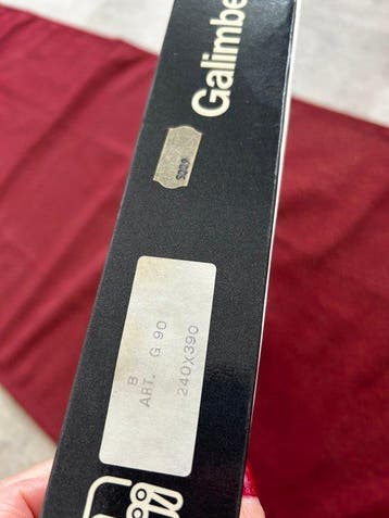 Tessuto misto lino 390/240 nuovo nella confezione -