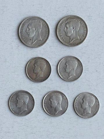 België. Albert I. 1912/1934, 7 stuks (Zonder minimumprijs)