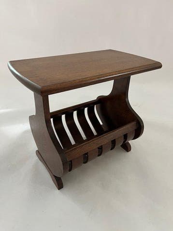 Ercol - Bijzettafel - hard hout - Brutalist bijzettafel