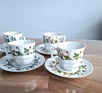 Bareuther - Bavaria - Service à café (12) - Porcelaine, Antiek en Kunst