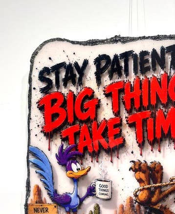 Van Apple - Stay Patient Big Things Take Time