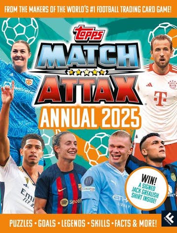 Match Attax Annual 2025 9780008658816 Match Attax, Verzenden, Zo goed als nieuw, Match Attax