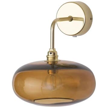 Ebb & Flow Horizon Wandlamp (shiny Gold / Toast), Verzenden, Gebruikt, Metaal