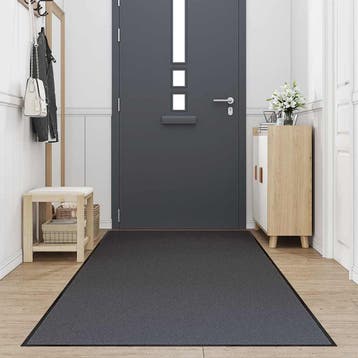 vidaXL Deurmat 115x300 cm antracietkleurig, Verzenden, Nieuw