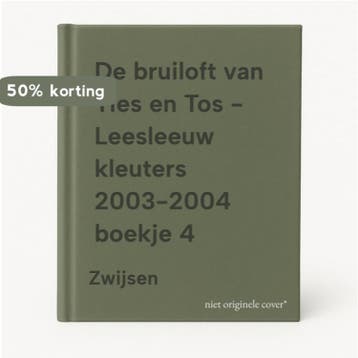De bruiloft van Ties en Tos - Leesleeuw kleuters 2003-2004, Boeken, Verzenden, Gelezen, Zwijsen