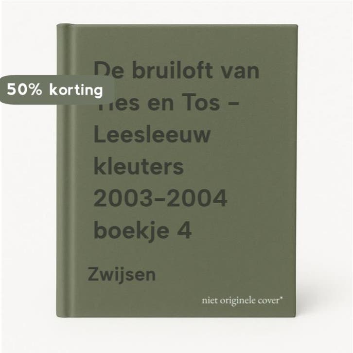 De bruiloft van Ties en Tos - Leesleeuw kleuters 2003-2004, Boeken, Schoolboeken, Gelezen, Verzenden